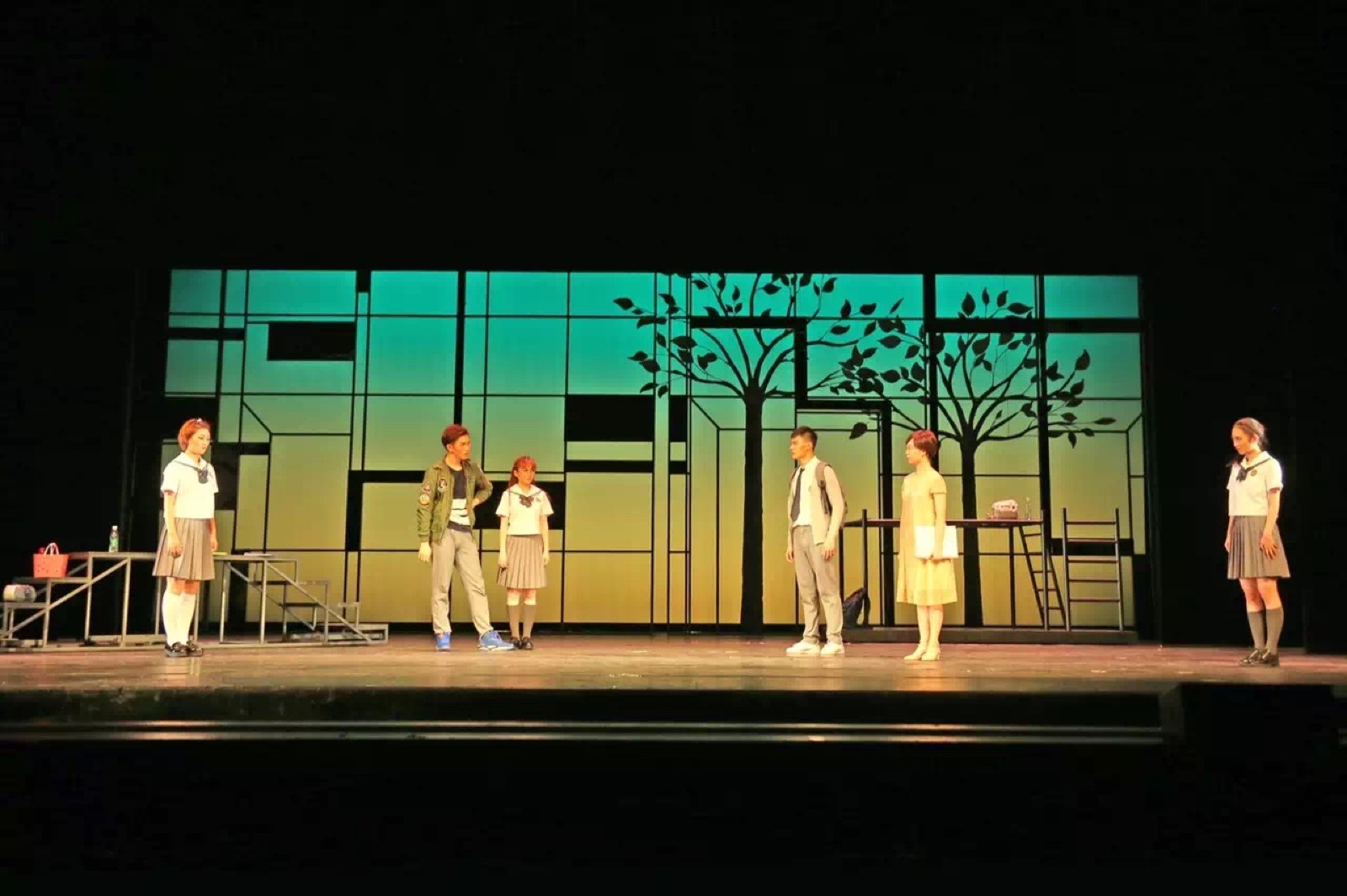 A scene from On the Edge