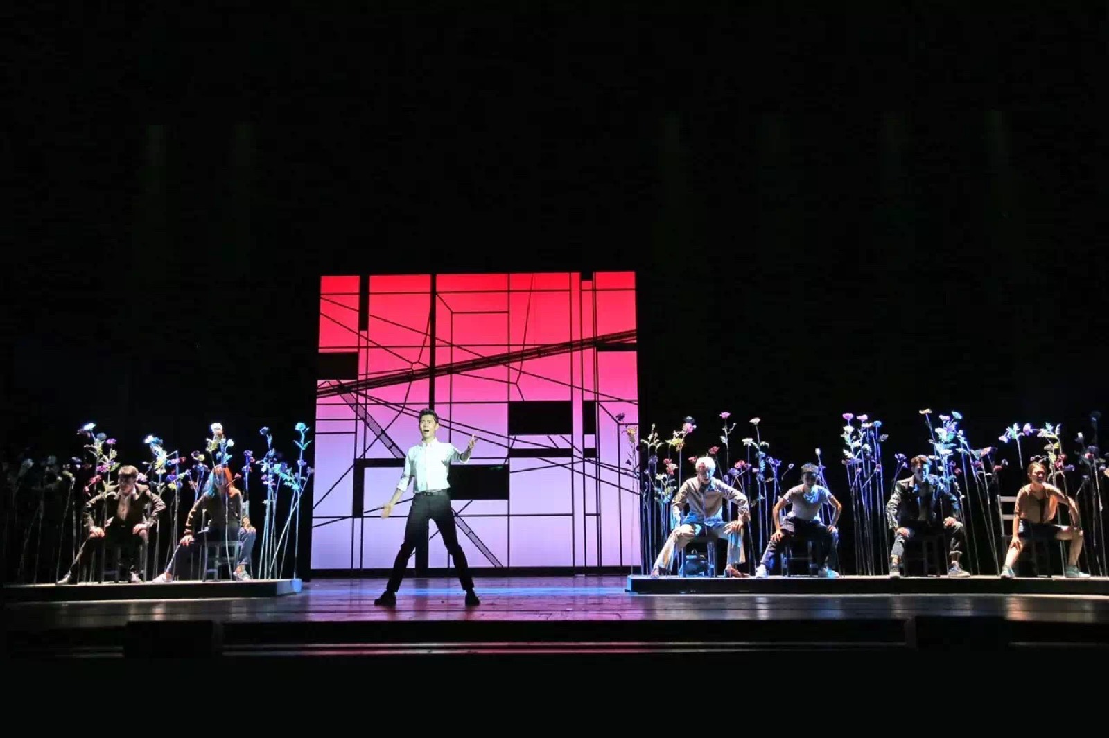 A scene from On the Edge